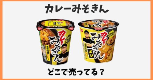 カレーみそきんは何時からどこで売ってる？ドンキや箱買いできる場所